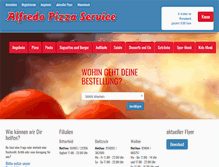 Tablet Screenshot of pizzaalfredo.de